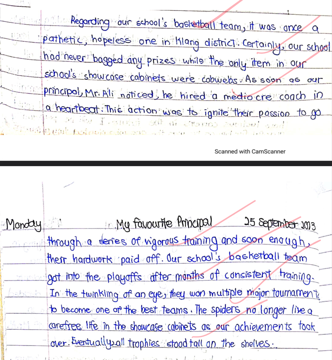 uec english essay writing㊙️My Favourite Principal🉑🉐🅰️ Matertuition ...